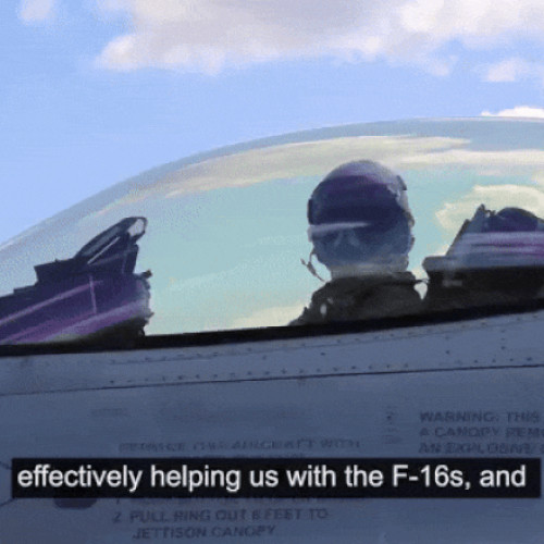Ucraina primește avioanele de luptă F-16