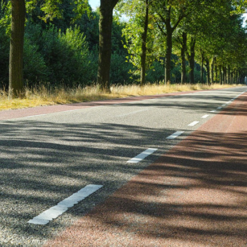 Pistele pentru bicicliști din București, aproape invizibile pentru șoferi