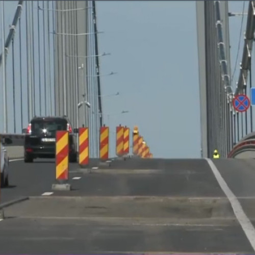 Podul de la Brăila, cunoscut ca "Golden Gate românesc", intră din nou în reparații