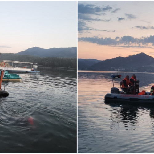 Tragedie pe lacul Colibita: un tânăr de 19 ani a murit după ce a căzut în apă