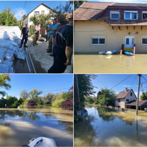 Stare de alertă la Budapesta din cauza inundațiilor