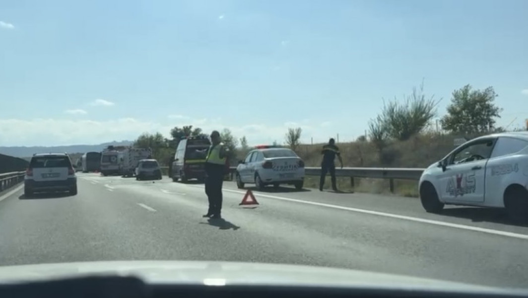 Accident grav pe Autostrada A1, în județul Sibiu