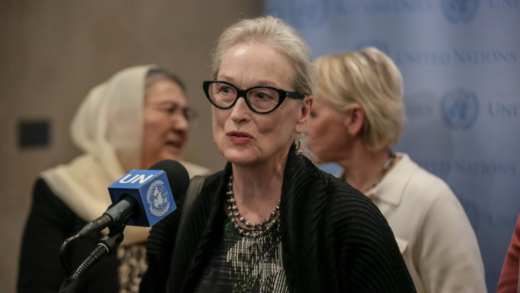 Libertățile pisicilor, mai mari decât cele ale femeilor în Afganistan, afirmă Meryl Streep la ONU