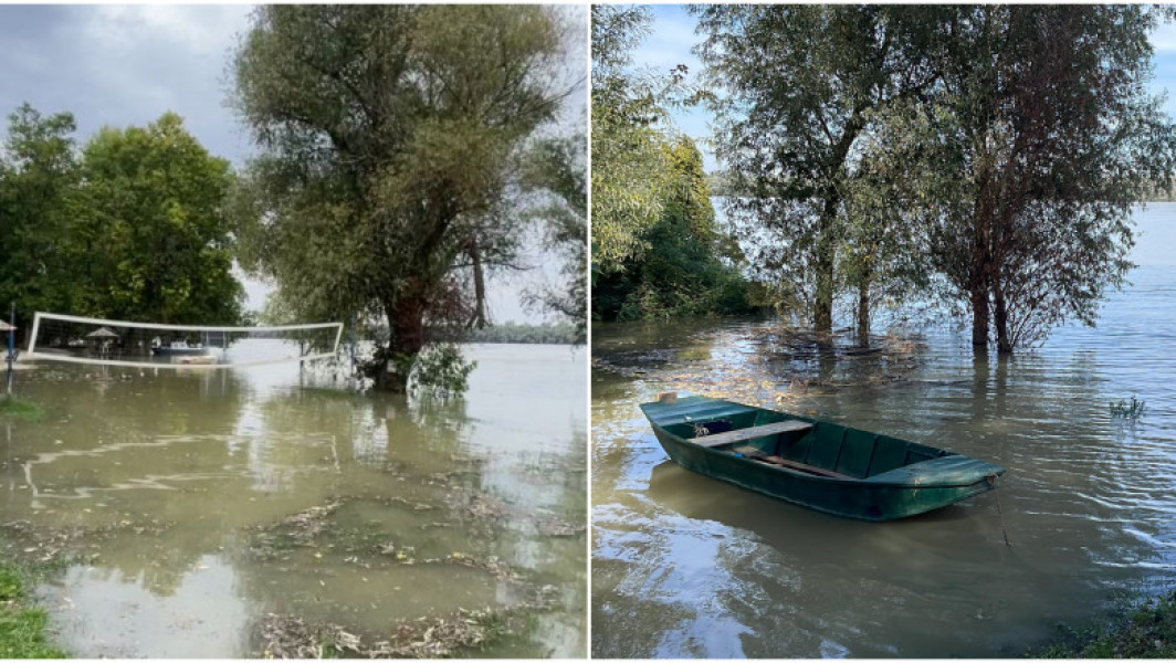 Viitura pe Dunăre se îndreaptă spre România