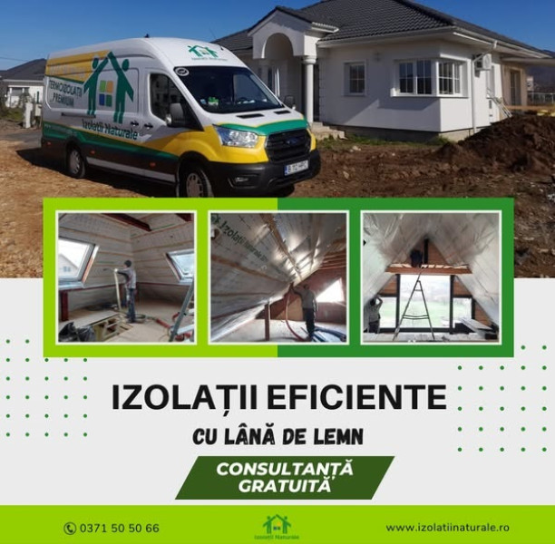Izolația cu lâna de lemn pompabilă, o soluție ecologică pentru locuințele din Suceava