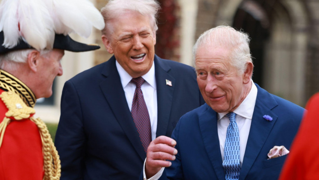 Donald Trump și Melania primesc o primire regală la Castelul Windsor în cadrul vizitei de stat