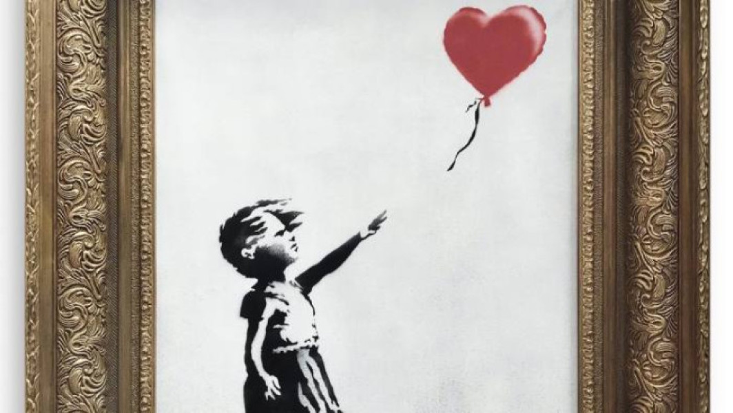 Un tablou Banksy, furat în 36 de secunde dintr-o galerie din Londra