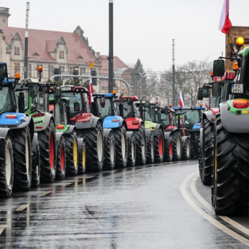 Organizatorii unui protest agricol din Polonia acuză agenţii ruşi pentru sloganuri pro-Putin