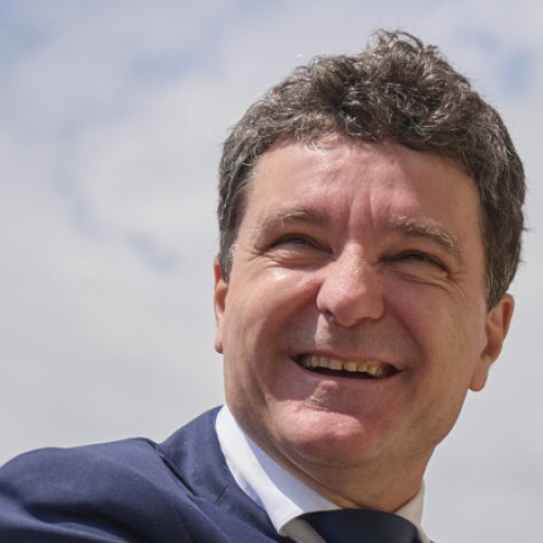 Nicușor Dan râde la întrebarea despre înlocuitorul lui Ilie Bolojan