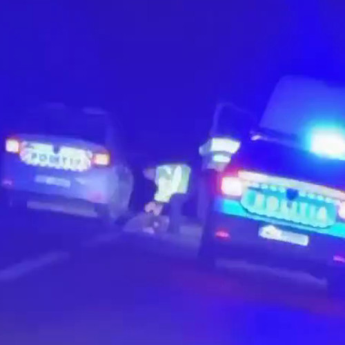 Sucevean împușcat în urmărire la Dorohoi după ce polițiștii au tras asupra mașinii lui 40 de focuri de armă VIDEO